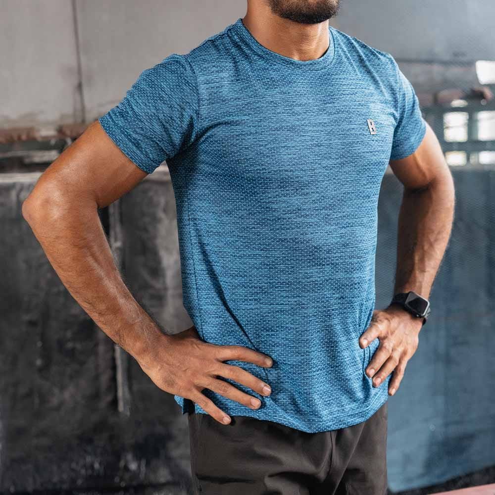 Baller Athletik Boost Tee Men - Blue Marine for Men