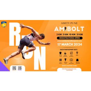 AMIBOLT - AMITY PUNE HALF MARATHON 2024