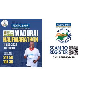 MADURAI HALF MARATHON 4th EDITION 2024