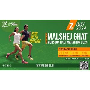 Malshej Ghat Monsoon Half Marathon 2024 - Edition 6