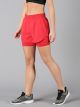 Dares Only Women Hybrid Run shorts - Red Rage Color