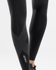 2XU Motion Mid Rise Compression Tight Black - Quick-Dry