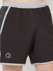 TRUEREVO 7" Shorts with Zipper Pocket Shorts for Men - Black