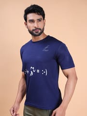 FITasF Frown to Smile Running T Shirt for Men