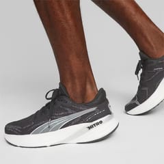 PUMA Men's Magnify NITRO 2 - PUMA Black-PUMA White-PUMA Silver