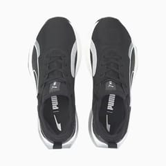 PUMA Women's PWR XX NITRO - Puma Black-Puma White-Metallic Silver