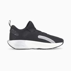 PUMA Women's PWR XX NITRO - Puma Black-Puma White-Metallic Silver