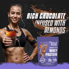 Foodstrong Daily Whey Protein | Chocolate Almond 1 Kg