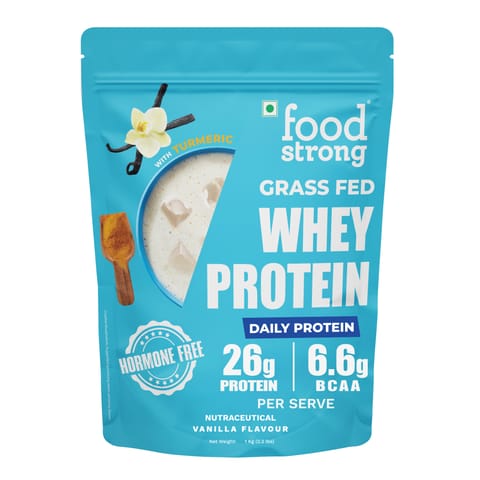 Foodstrong Daily Whey Protein | Vanilla 1 Kg