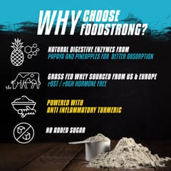 Foodstrong Daily Whey Protein | Vanilla 1 Kg