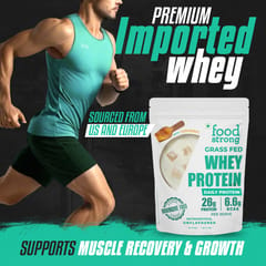 Foodstrong Daily Whey Protein | Unflavoured 1 Kg