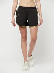 TRUEREVO 5" Performance Running Shorts for Women - Black