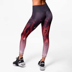 Baller Athletik Magnum Opus High Waist Leggings - Garnet for Women