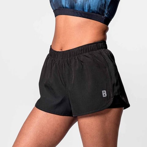 Baller Athletik Speed Racer Shorts - Black for Women