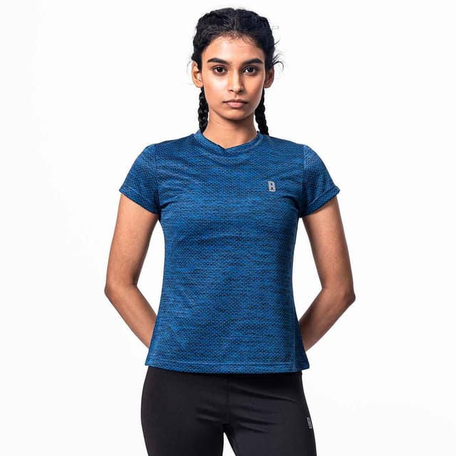 Baller Athletik Boost Tee Women - Navy Blue for Women