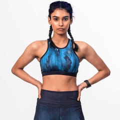 Baller Athletik Magnum Opus Sports Bra - Sea Port for Women