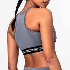 Baller Athletik Racerback Sports Bra - Grey for Women