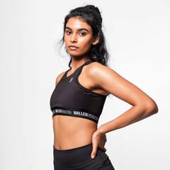 Baller Athletik Racerback Sports Bra - Black for Women