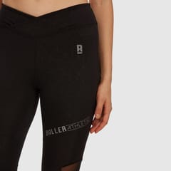 Baller Athletik V Waist Tights - Black for Women