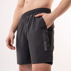 Baller Athletik DuoFlyte Shorts - Coal for Men