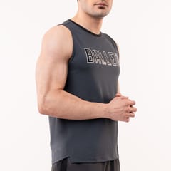 Baller Athletik The Baller Tank - Graphite for Men