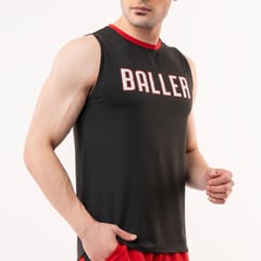 Baller Athletik The Baller Tank - Black for Men