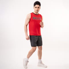 Baller Athletik The Baller Tank - Red for Men