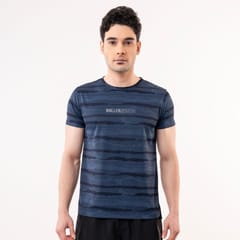 Baller Athletik Warrior Tee - Navy Blue for Men