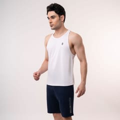 Baller Athletik Hustle Tank - White for Men