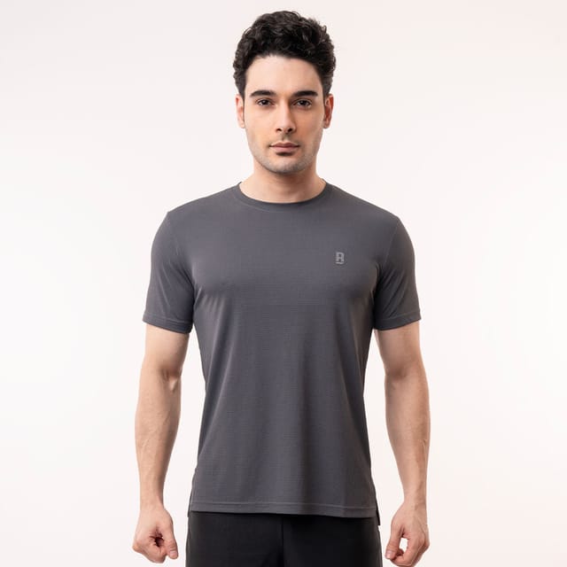 Baller Athletik Hype Tee - Grey for Men