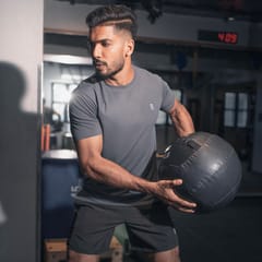 Baller Athletik Hype Tee - Grey for Men