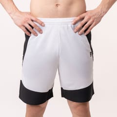 Baller Athletik Colourblock Shorts - Black and White for Men