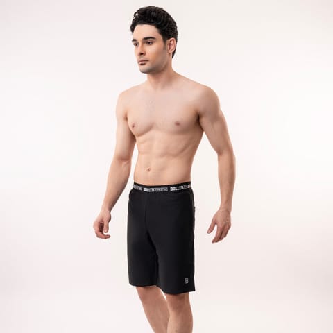 Baller Athletik Fitness Shorts - Black for Men