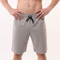 Baller Athletik Workout Shorts - Grey Melange for Men